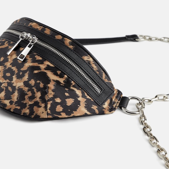 animal print crossbody bag zara